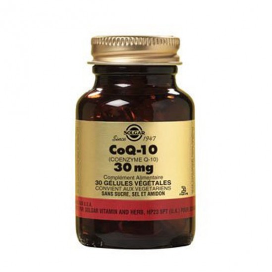 SOLGAR COQ 10 30MG 30 GEL SOLGAR COQ 10 30MG 30 GEL