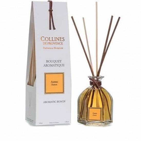 Collines de provence bouquet aromatique ambre 100ml Collines de provence bouquet aromatique ambre 100ml