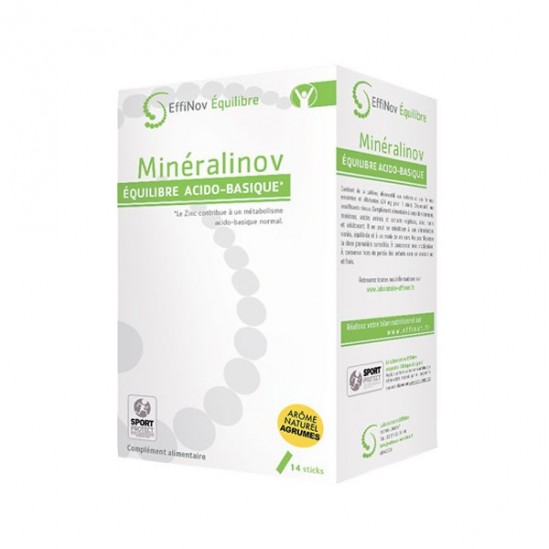 Effinov équilibre minéralinov équilibre acido-basique 14 sticks Effinov équilibre minéralinov équilibre acido-basique 14 sticks