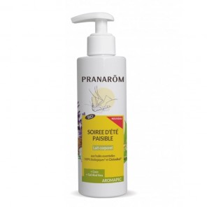 Pranarôm aromapic lait corporel soirée d'été paisible 200ml