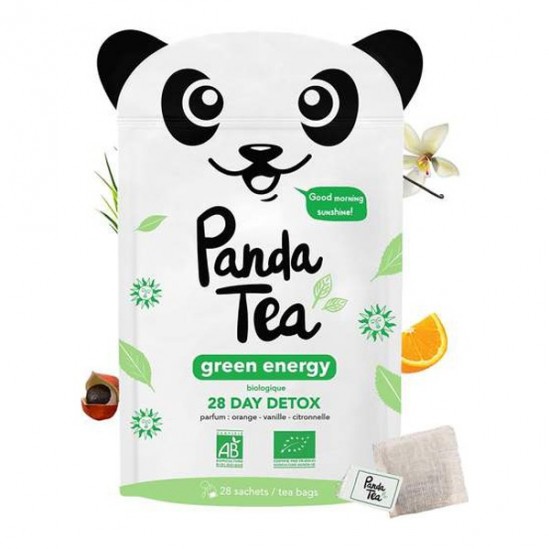 Panda tea green energy 28 sachets Panda tea green energy 28 sachets