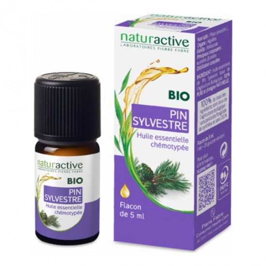 Naturactive pin sylvestre huile essentielle bio 5ml Naturactive pin sylvestre huile essentielle bio 5ml