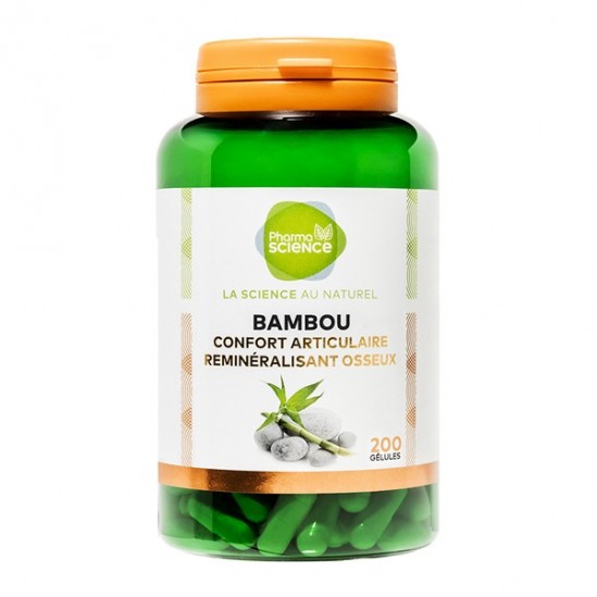 Pharmascience bambou confort articulaire 200 gélules Pharmascience bambou confort articulaire 200 gélules