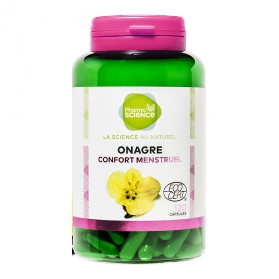 Pharmascience onagre confort menstruel 120 capsules Pharmascience onagre confort menstruel 120 capsules