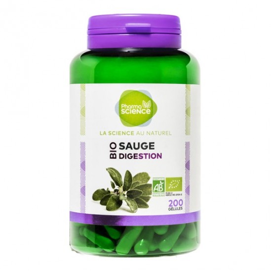 Pharmascience sauge bio digestion 200 gélules Pharmascience sauge bio digestion 200 gélules