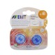 Avent sucette silicone transparente 6-18 mois 2 sucettes