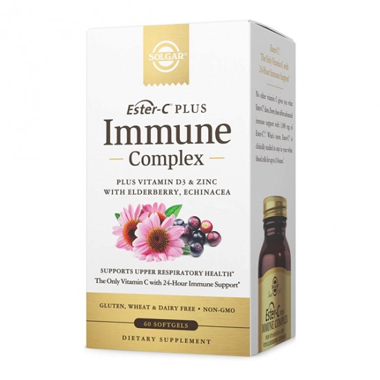 Solgar ester-c plus immune complex 60 capsules Solgar ester-c plus immune complex 60 capsules