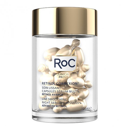 Roc retinol correxion soin lissant capsules sérum nuit 30 capsules Roc retinol correxion soin lissant capsules sérum nuit 30 capsules