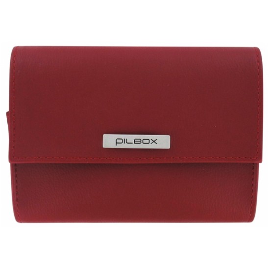 Cooper pilbox liberty pilulier hebdomadaire 4 prises rouge/marine Cooper pilbox liberty pilulier hebdomadaire 4 prises rouge/marine