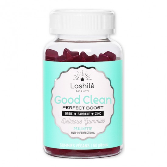 Lashilé beauty good clean peau nette 60 Gummies Lashilé beauty good clean peau nette 60 Gummies