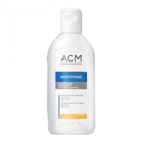 Acm Novophane shampooing énergisant flacon 200ml Acm Novophane shampooing énergisant flacon 200ml