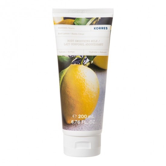 Korres basilic citron lait corporel adoucissant 200ml Korres basilic citron lait corporel adoucissant 200ml