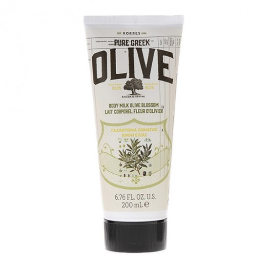 Korres olive lait corps fleur d'olivier 200ml Korres olive lait corps fleur d'olivier 200ml