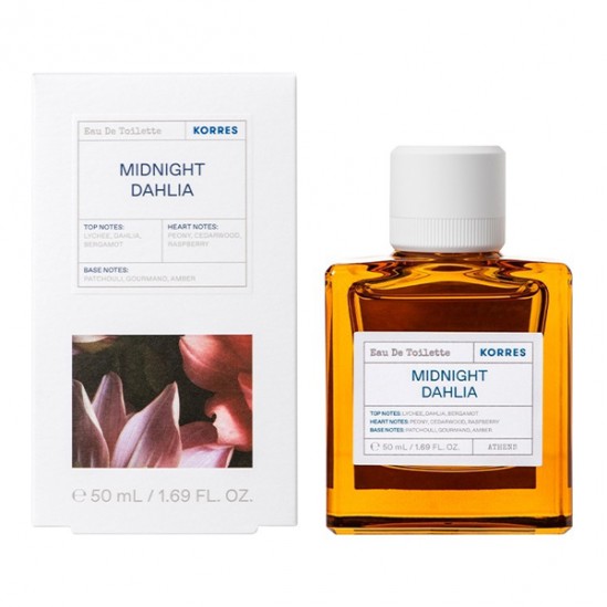 Korres midnight dahlia eau de toilette 50ml Korres midnight dahlia eau de toilette 50ml