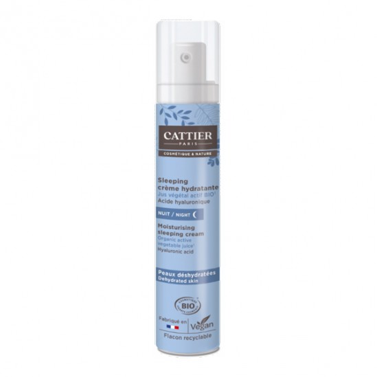 Cattier sleeping creme hydratante bio 50ml