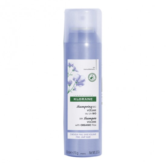 Klorane shampooing sec volume au lin bio 150ml Klorane shampooing sec volume au lin bio 150ml
