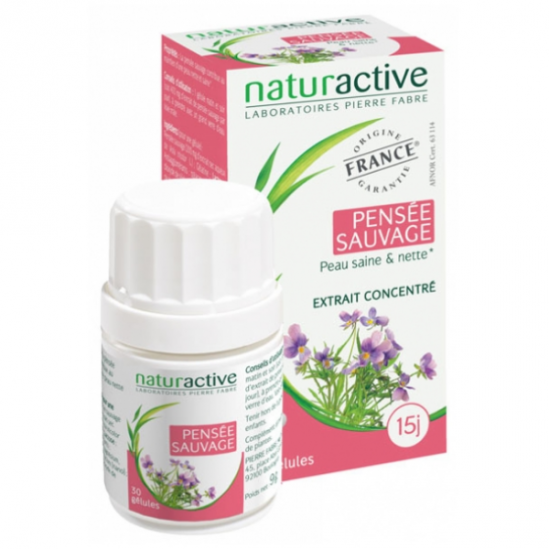 Naturactive pensée sauvage complément alimentaire 30 gélules