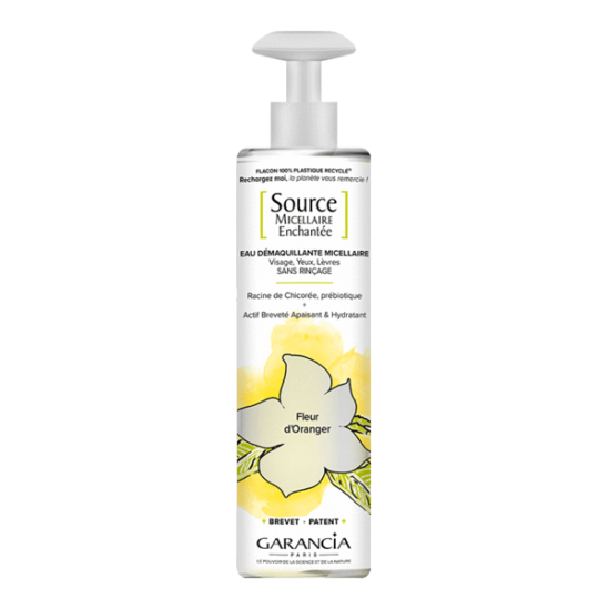 Garancia source micellaire enchantée fleur d'oranger 400ml Garancia source micellaire enchantée fleur d'oranger 400ml