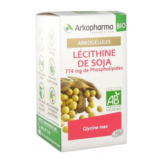 Arkogélules Lécithine de Soja 150 Capsules Arkogélules Lécithine de Soja 150 Capsules