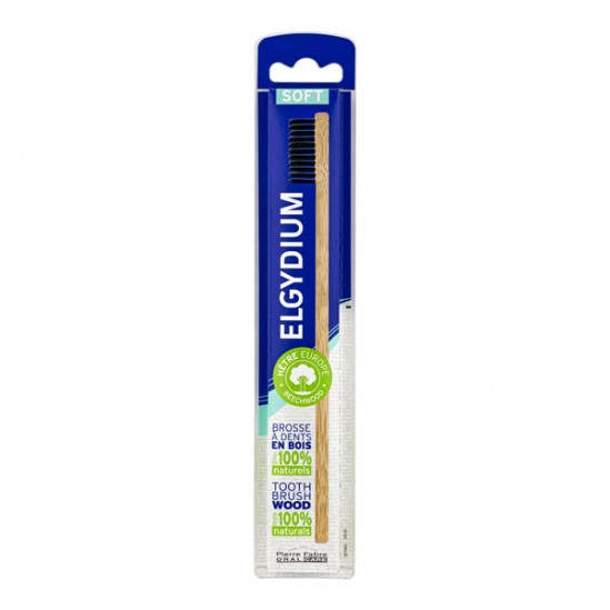 Pierre fabre elgydium soft brosse à dents en bois Pierre fabre elgydium soft brosse à dents en bois