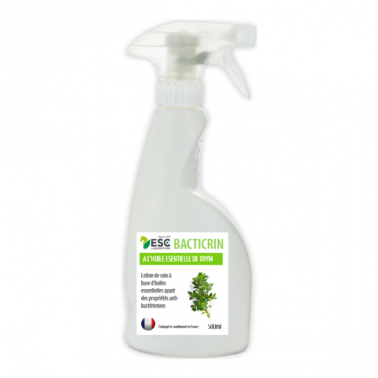 Esc laboratoire bacticrin lotion purifiante anti-bactériennes 500ml Esc laboratoire bacticrin lotion purifiante anti-bactériennes 500ml