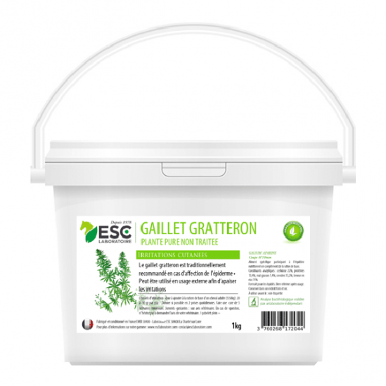 Esc laboratoire Gaillet gratteron irritations cutanées 1kg Esc laboratoire Gaillet gratteron irritations cutanées 1kg
