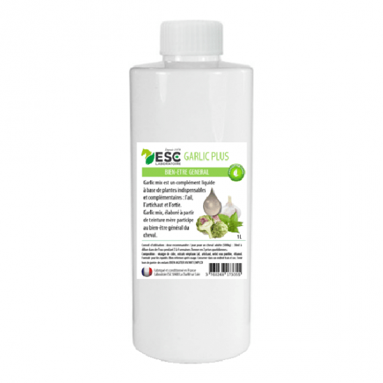 Esc laboratoire garlic plus bien être général 1L Esc laboratoire garlic plus bien être général 1L