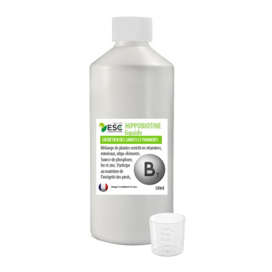 Esc laboratoire hippobiotine liquide 500ml Esc laboratoire hippobiotine liquide 500ml