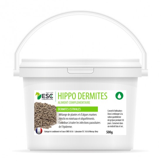 Esc laboratoire hippo dermites estivale cheval 500g Esc laboratoire hippo dermites estivale cheval 500g