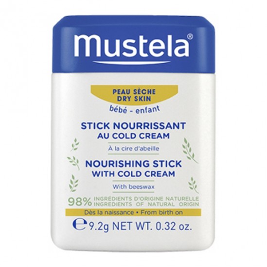Mustela stick nourrissant au cold cream 9.2g Mustela stick nourrissant au cold cream 9.2g