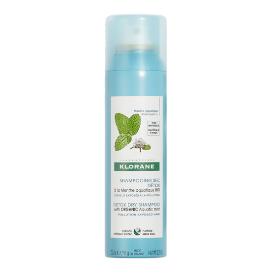 Klorane shampooing détox à la menthe aquatique bio 200ml Klorane shampooing détox à la menthe aquatique bio 200ml