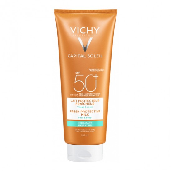 Vichy Idéal Soleil Lait Hydratant Visage et Corps IP50 300 ml Vichy Idéal Soleil Lait Hydratant Visage et Corps IP50 300 ml