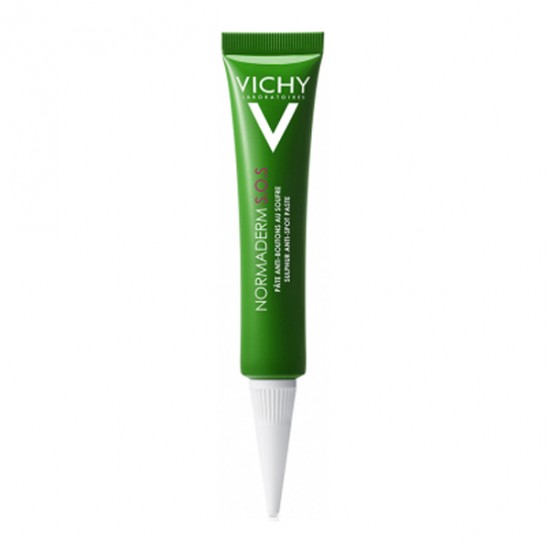 Vichy normaderm sos pâte anti-boutons au soufre 20ml Vichy normaderm sos pâte anti-boutons au soufre 20ml