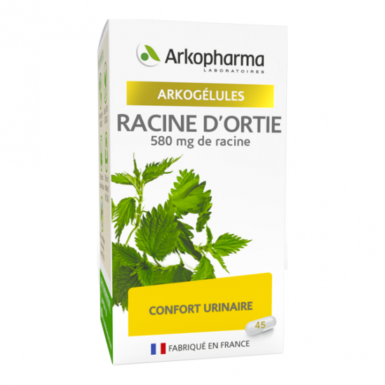 Arkopharma arkogélules racine d'ortie 45 gélules Arkopharma arkogélules racine d'ortie 45 gélules
