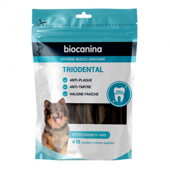 Biocanina triodental petits chiens 15 lamelles Biocanina triodental petits chiens 15 lamelles