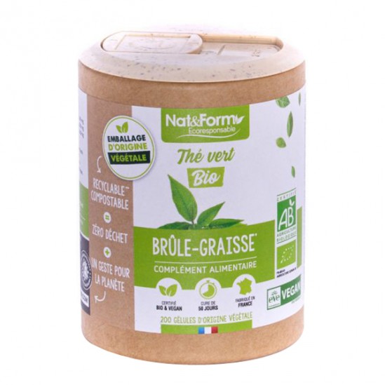 Nat&form the vert bio format éco 200 gélules Nat&form the vert bio format éco 200 gélules