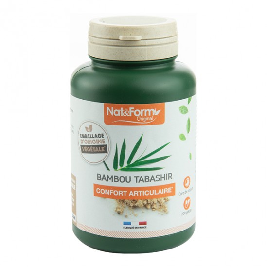 Nat&form bambou tabashir 200 gélules Nat&form bambou tabashir 200 gélules