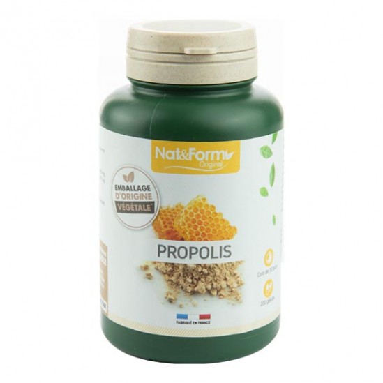 Nat&form propolis 200 gélules Nat&form propolis 200 gélules