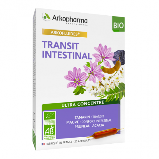 Arkopharma arkofluides transit intestinal bio 20 ampoules Arkopharma arkofluides transit intestinal bio 20 ampoules