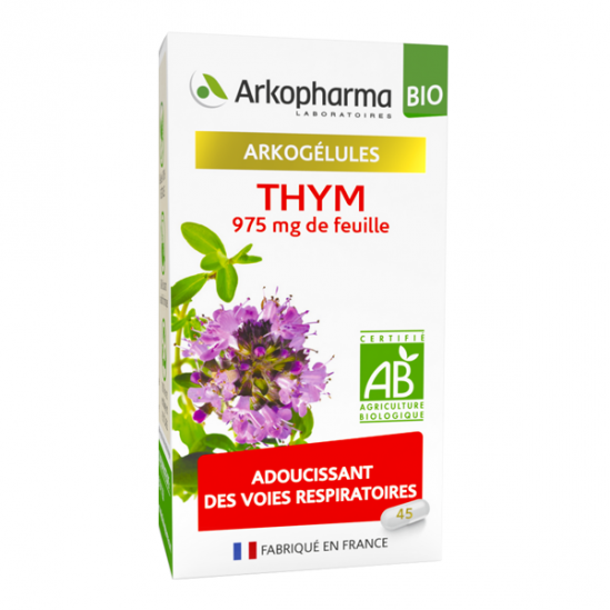 Arkopharma arkogélules thym bio 45 gélules Arkopharma arkogélules thym bio 45 gélules