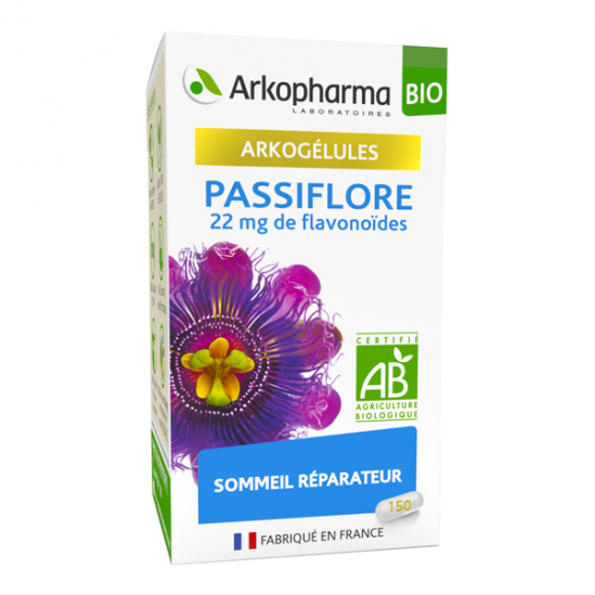 Arkopharma arkogélules passiflore bio 150 gélules Arkopharma arkogélules passiflore bio 150 gélules