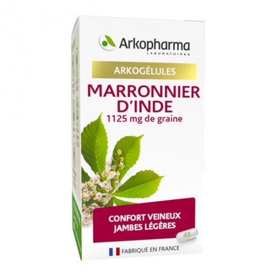 Arkopharma arkogélules marronnier d'inde 45 gélules Arkopharma arkogélules marronnier d'inde 45 gélules