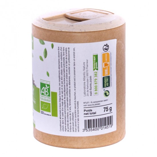 Nat&form algue fucus bio écoresponsable 200 gélules Nat&form algue fucus bio écoresponsable 200 gélules