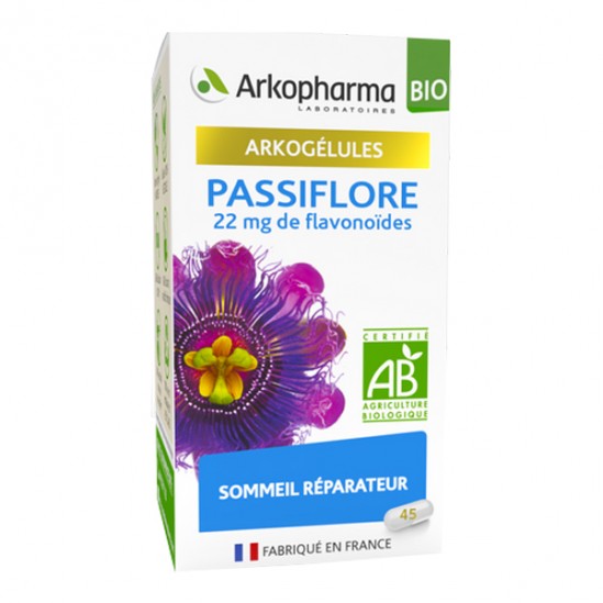 Arkopharma arkogélules passiflore bio 45 gélules Arkopharma arkogélules passiflore bio 45 gélules