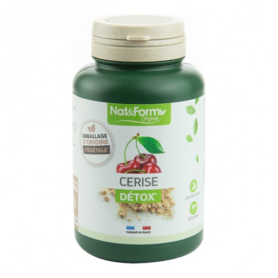 Nat&form queues de cerise 200 gélules