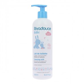 Rivadouce bébé lait de toilette bio 500ml