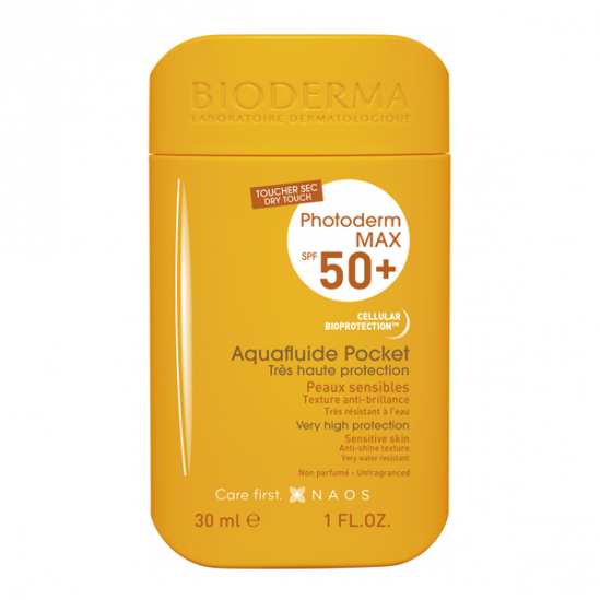 Bioderma photoderm Max SPF 50+ aquafluide Pocket 30 ml Bioderma photoderm Max SPF 50+ aquafluide Pocket 30 ml