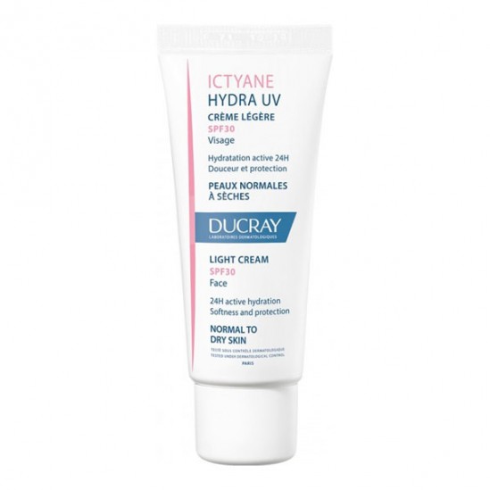 DUCRAY ICTYANE HYDRA UV CR LEGERE SPF30 40ML DUCRAY ICTYANE HYDRA UV CR LEGERE SPF30 40ML