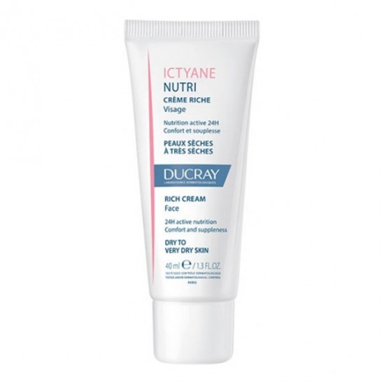Ducray ictyane nutri crème riche visage 40ml Ducray ictyane nutri crème riche visage 40ml