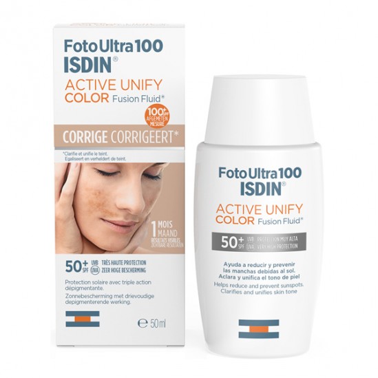 Isdin foto ultra 100 active unify color SPF50+ 50ml